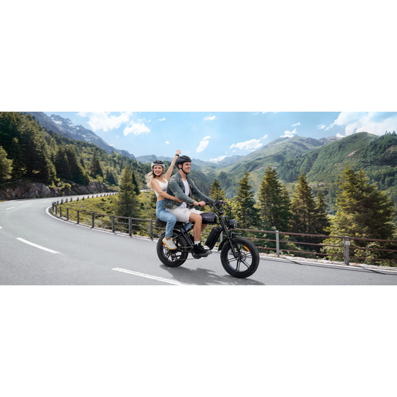 ENGWE M1 Bicicleta Eléctrica | 170KM Autonomía | Doble Batería 1373Wh | Certificada UE