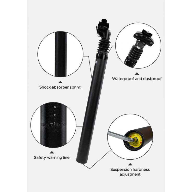 Shock Absorbing Saddle  for EP-2 PRO/ENGINE PRO/L20/E26