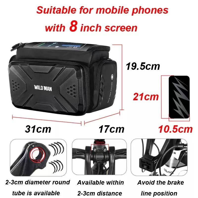 Bolsa impermeable 4L con soporte