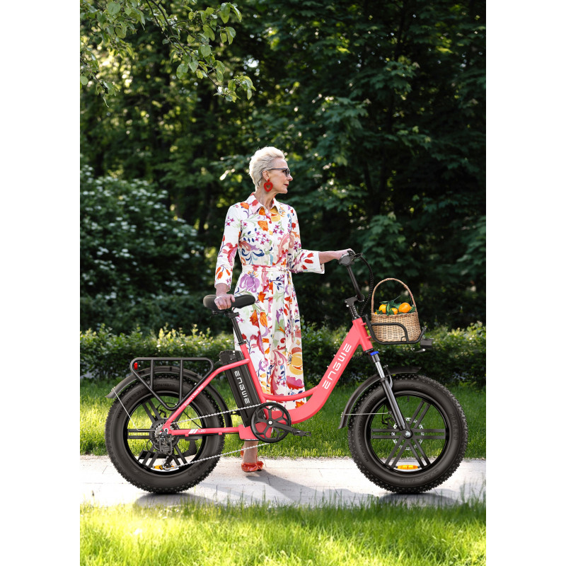 Bicicleta Eléctrica | 140KM Autonomía | Batería Extraíble 36V/15.6Ah | Shimano 7 Velocidades | Plegable