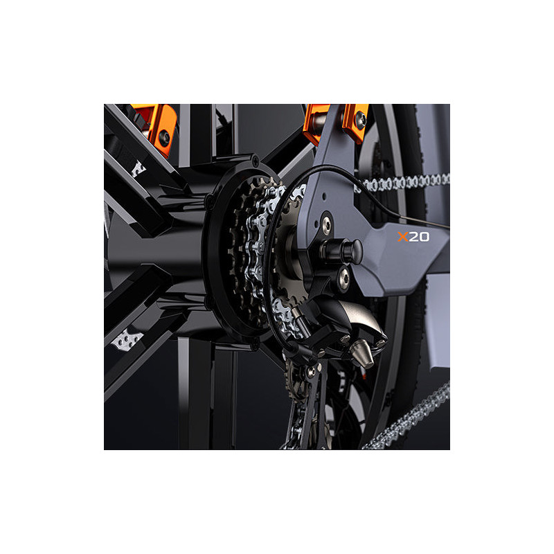ENGWE X20 E-Bike | 1000W | Triple Suspensión | Todo Terreno
